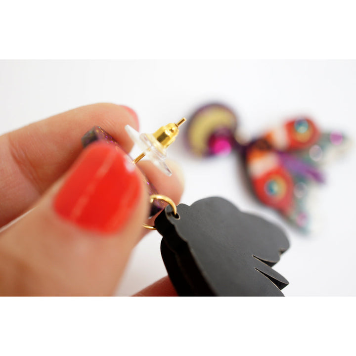 Moth Earrings by Laliblue 5