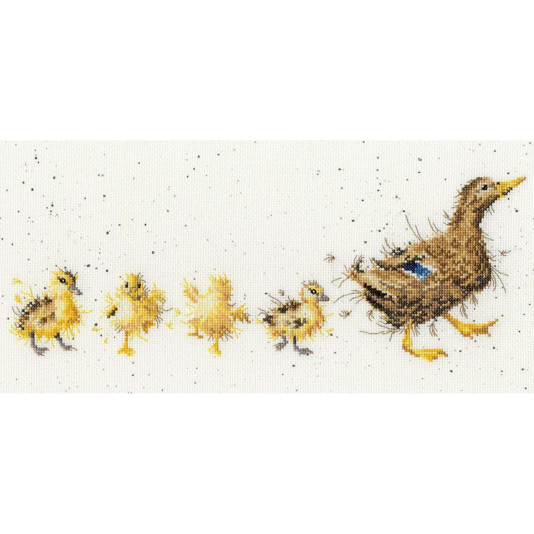 Mother Duck XHD81 Counted Cross Stitch Kit