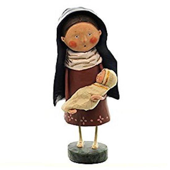 Mother Mary w/ Baby Jesus - Lori Mitchell Nativity - Quirks!