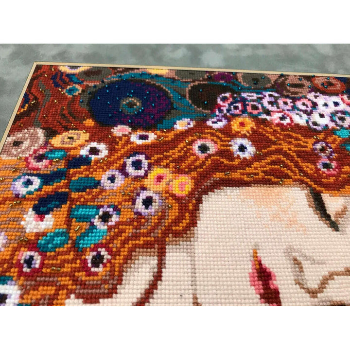 Motherly Love after G. Klimt`s Painting  R916 Counted Cross Stitch Kit
