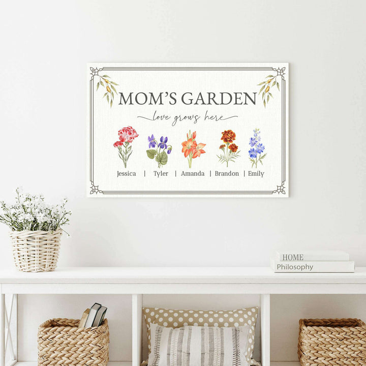 Mother's Day Sign Love Grows Here Mom's Garden