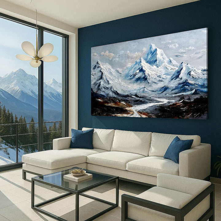 Mountain Minimalist Wall Art II