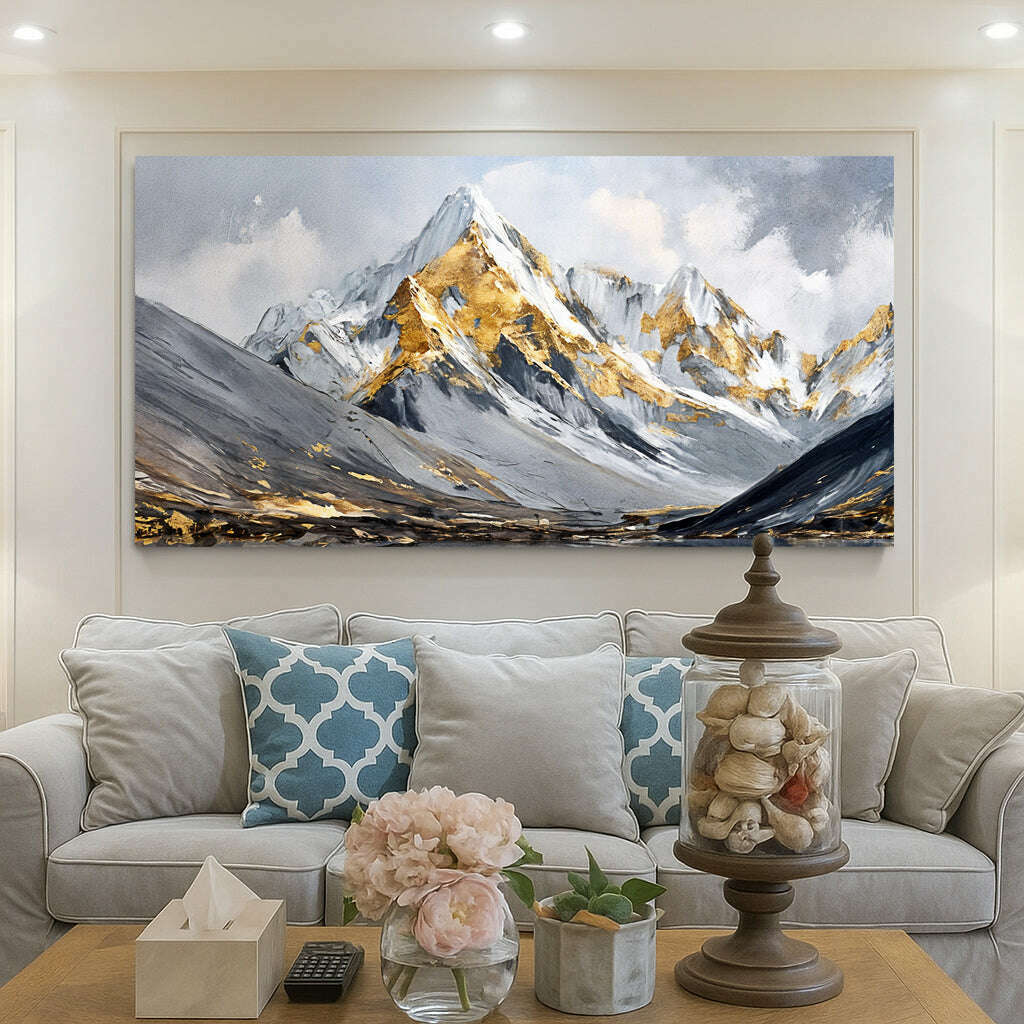 Mountain Minimalist Wall Art III