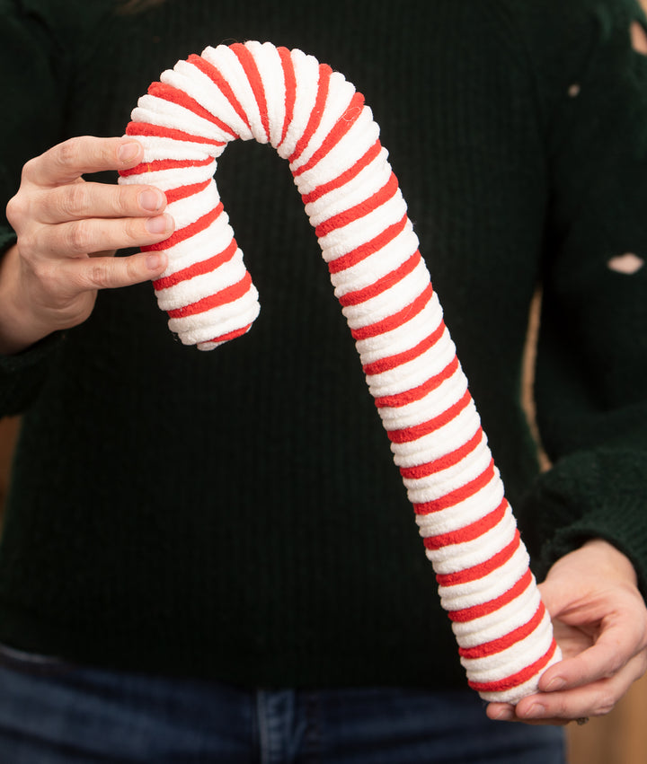 Large Chenille Candy Cane by Bethany Lowe Designs, image 2