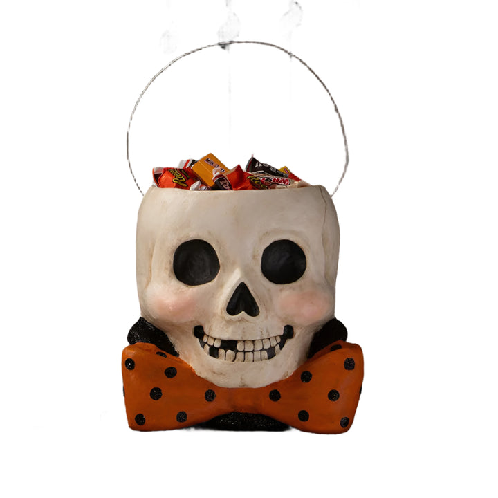 Mr. Albert Skully Bucket by Bethany Lowe Designs