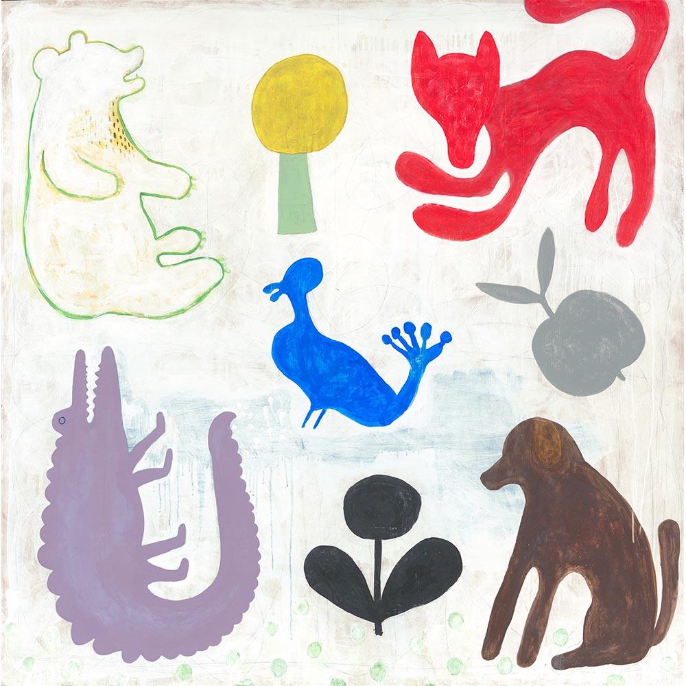 "Mr. Boyd's Animals" Gallery Wrap Art Print - Quirks!