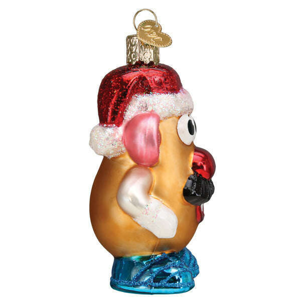 Old World Christmas Mr. Potato Head Blown Glass Ornament