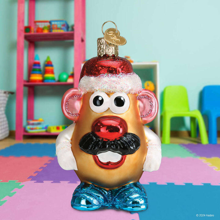 Old World Christmas Mr. Potato Head Blown Glass Ornament