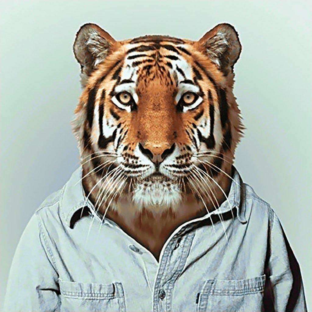 Mr Tiger WD258 14.9 x 14.9 inches Wizardi Diamond Painting Kit