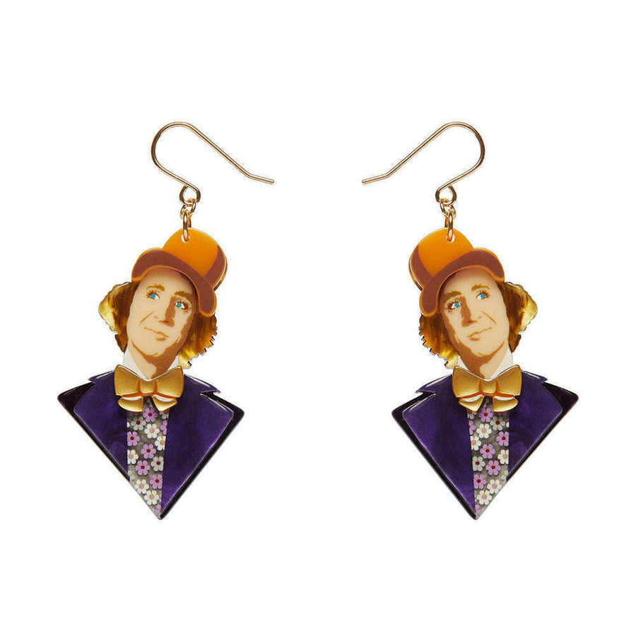 Mr Wonka Drop Earrings by Erstwilder