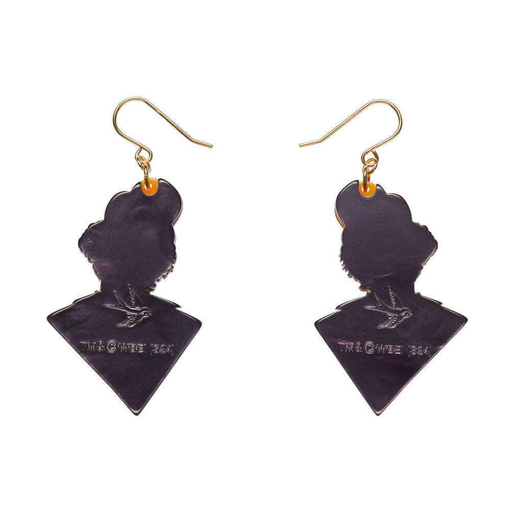 Mr Wonka Drop Earrings by Erstwilder – view 2