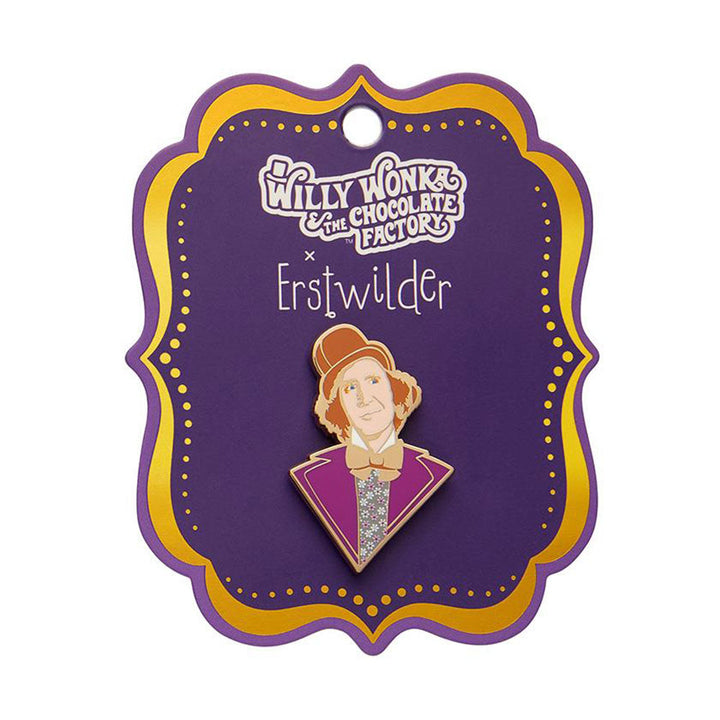 Mr Wonka Enamel Pin by Erstwilder image 2