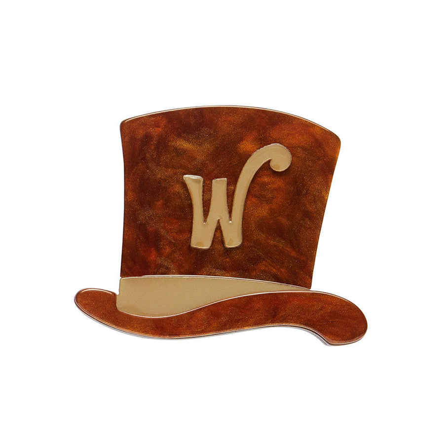 Mr Wonka's Hat Mini Brooch by Erstwilder image