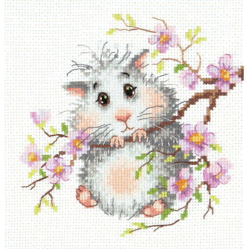 Mr.Hamster 18-92 Counted Cross-Stitch Kit