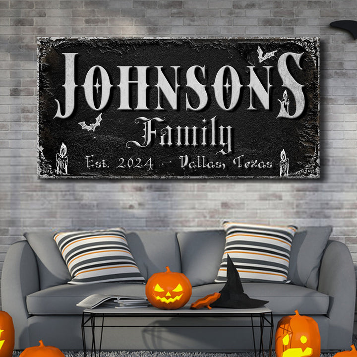 Personalized Gothic Sign V