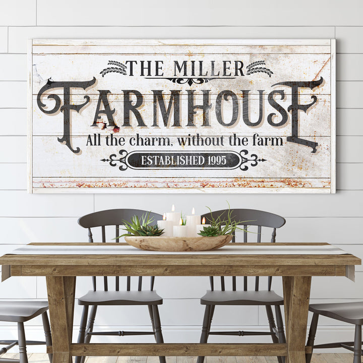 Personalized Farmhouse Sign II