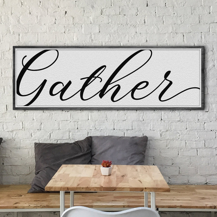 Gather Sign X