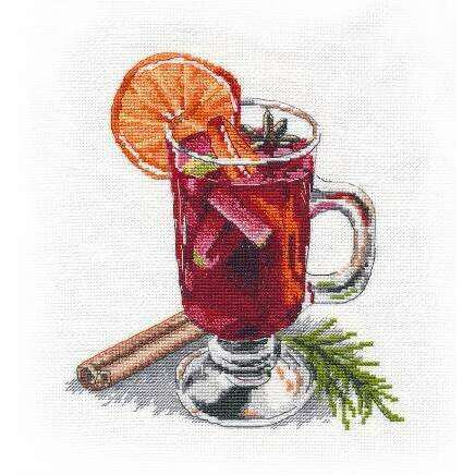 Mulled Wine 1337 Counted Cross Stitch Kit