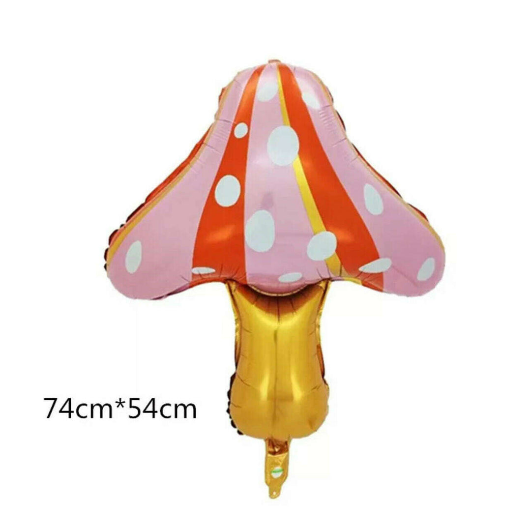 Mushroom mylar balloon