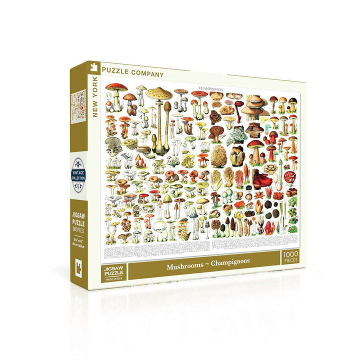 Mushrooms ~ Champignons Jigsaw Puzzle