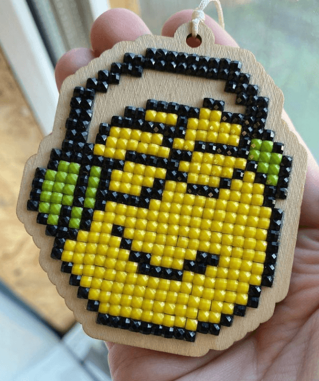 Music Diamond painting Wood WWP300