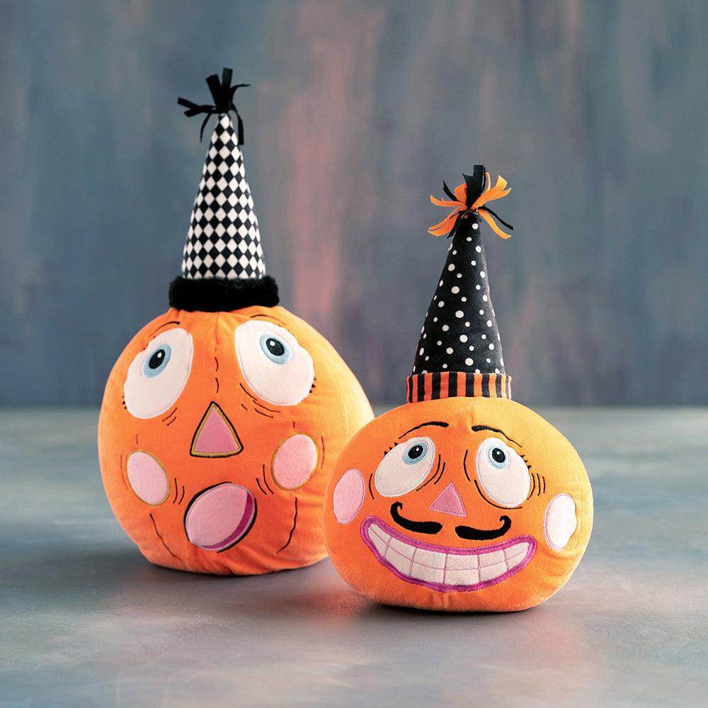 Mustachio & Surprise Pumpkin Plush by GlitterVille - Quirks!