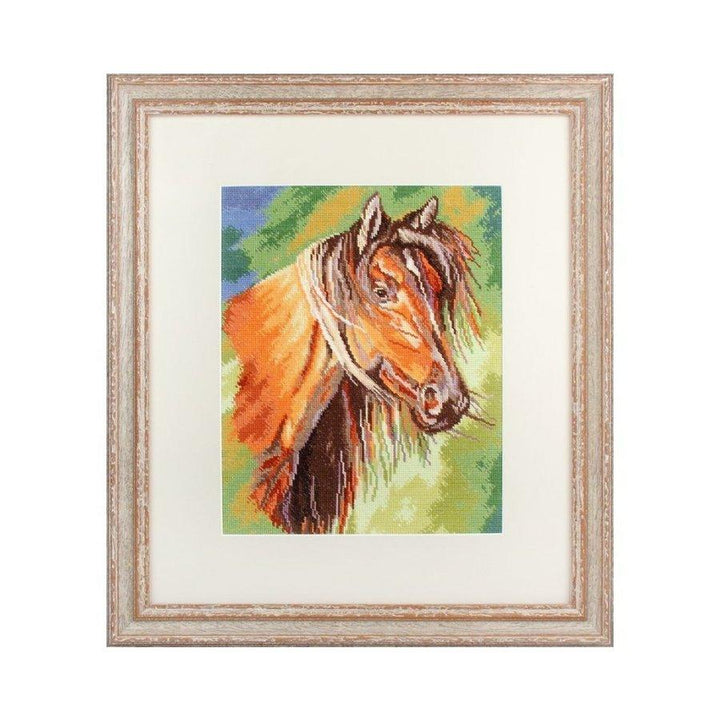 Mustang M492 Counted Cross Stitch Kit