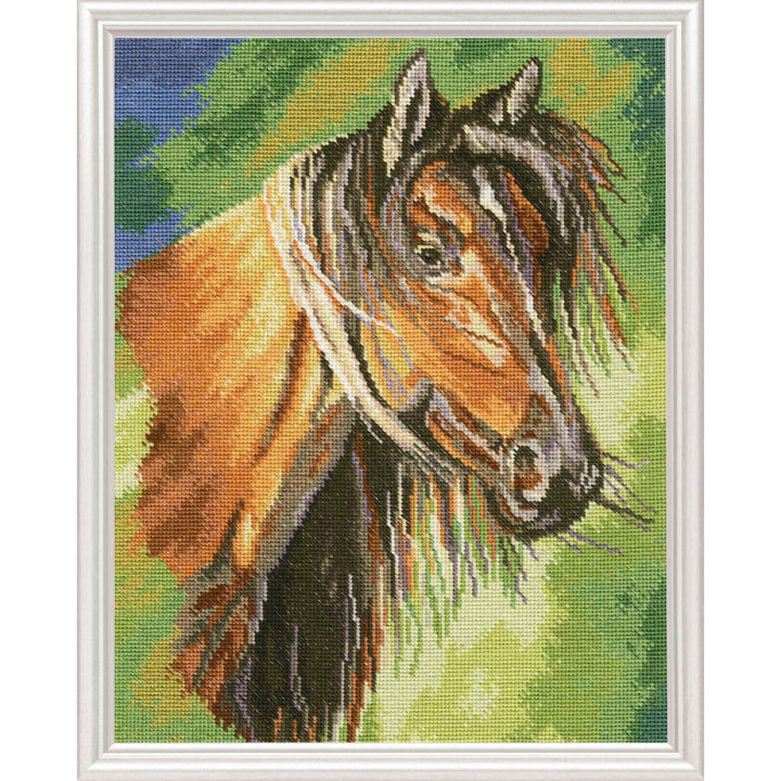 Mustang M492 Counted Cross Stitch Kit