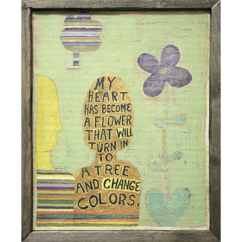 "My Heart Has Become" Art Print - Quirks!