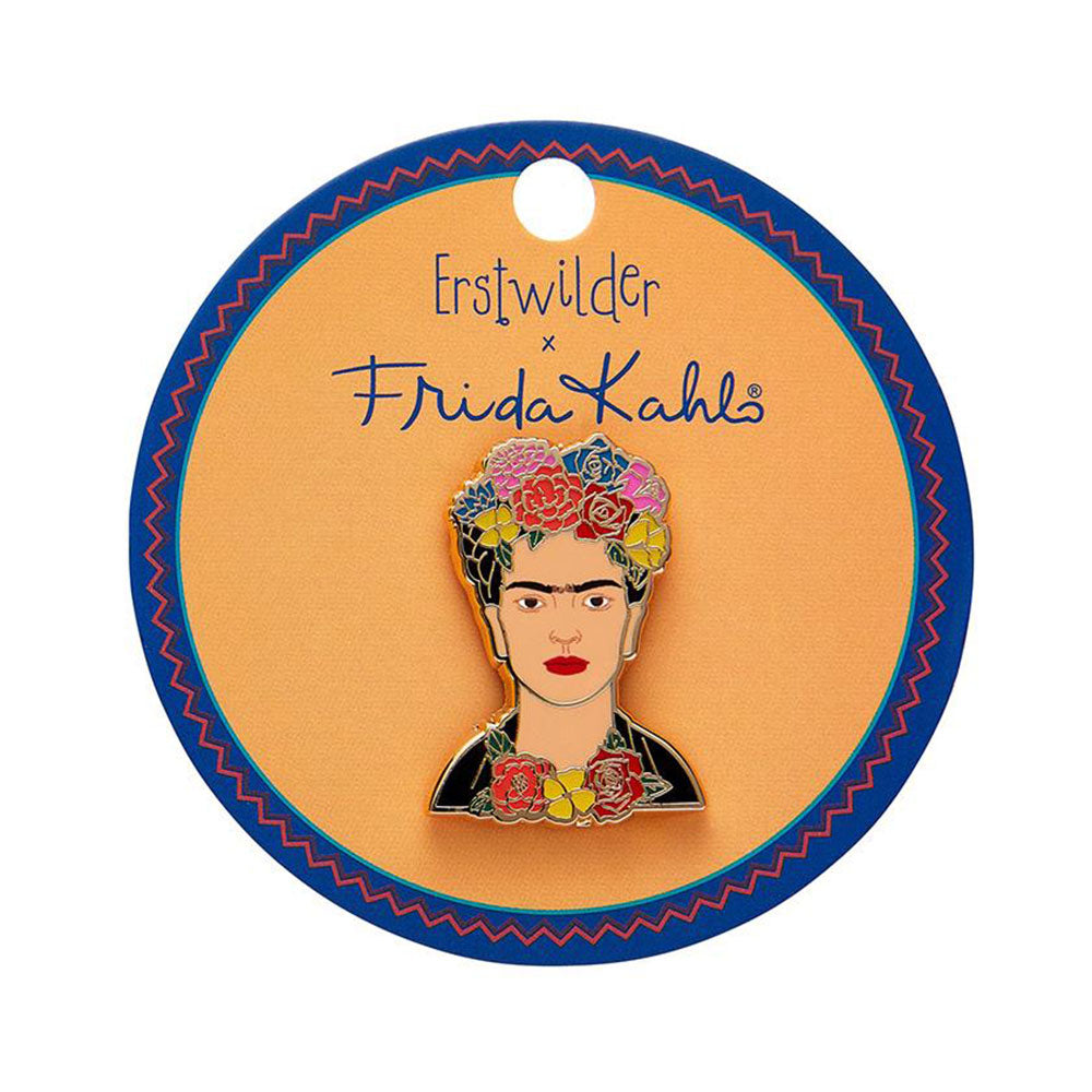 My Own Muse Frida Enamel Pin by Erstwilder image 2