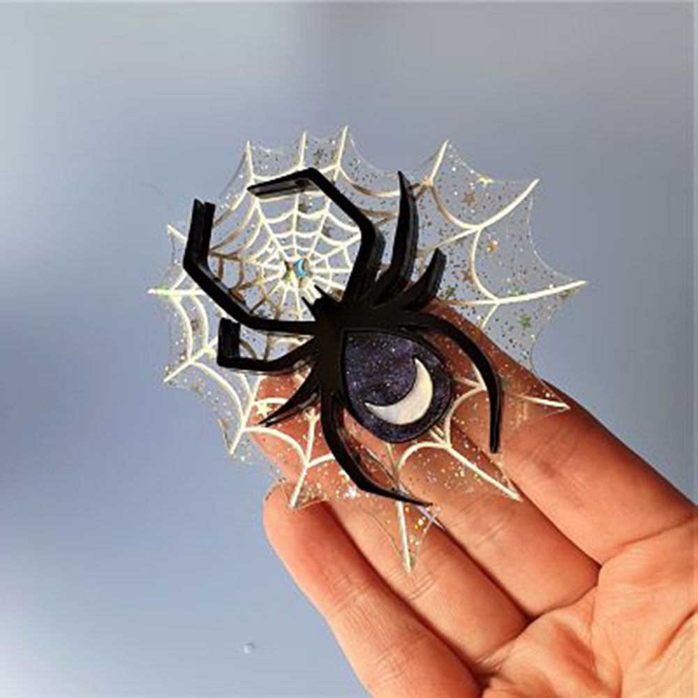 Mystic Spider Brooch by Cherryloco Jewellery 4