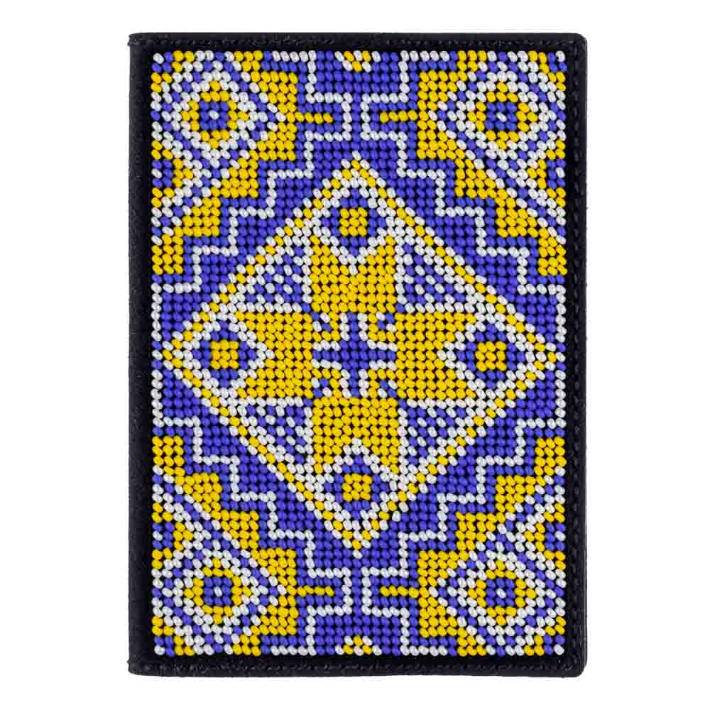 Bead embroidery kit on artificial leather FLBB-053