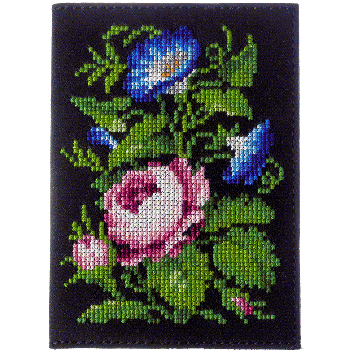 Cross-stitch kit on artificial leather FLHL-044