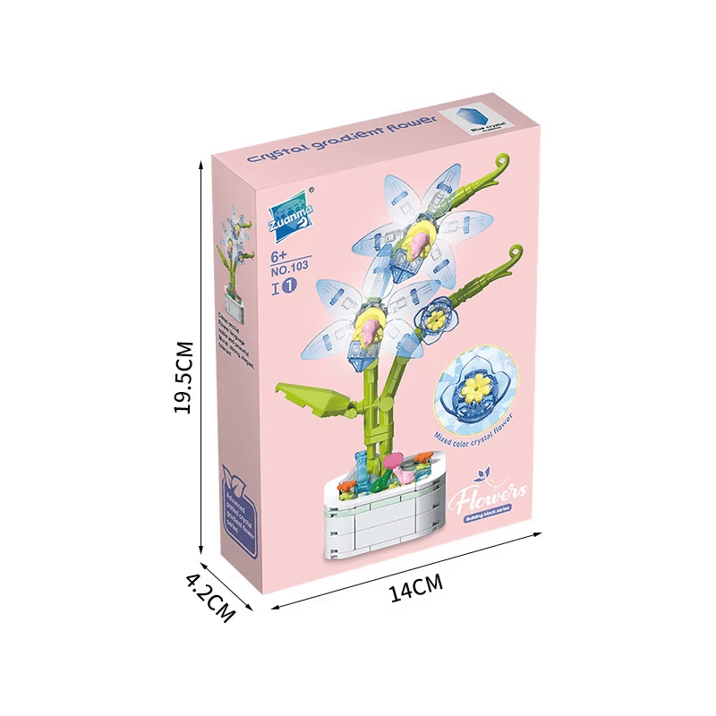Narcissus Building Brick Potted Flower F07M9-10(103)-I4