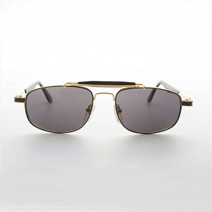 Narrow Rectangular Vintage PIlot Sunglass - Chipper