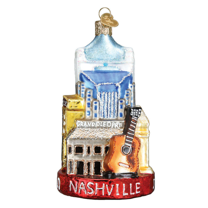 Old World Christmas Nashville Blown Glass Ornament