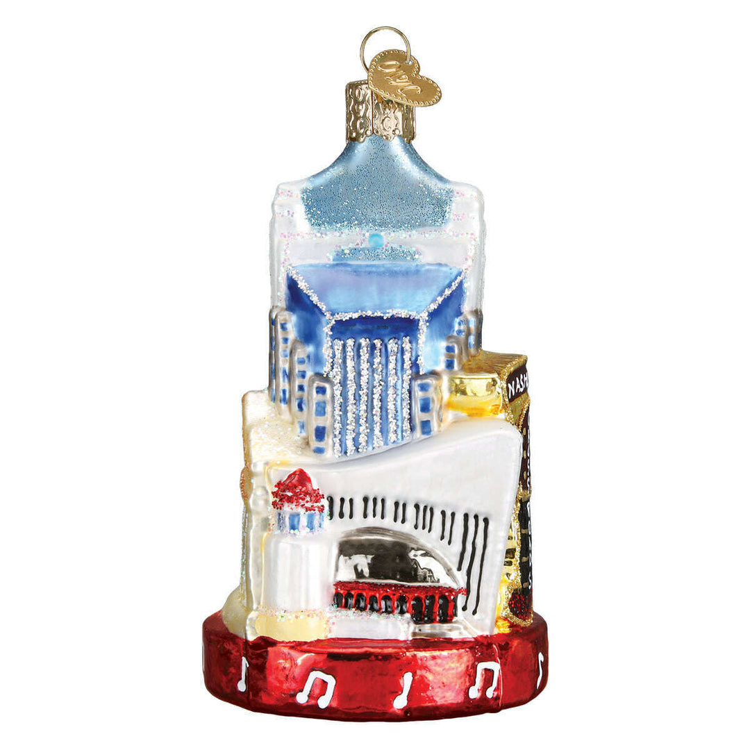 Old World Christmas Nashville Blown Glass Ornament