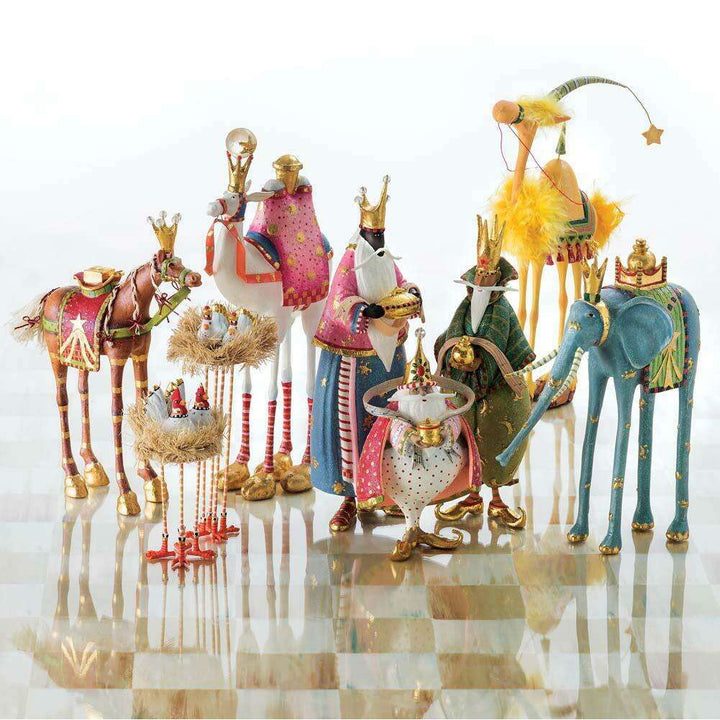Nativity Frank the Camel Figure by Patience Brewster – view 2