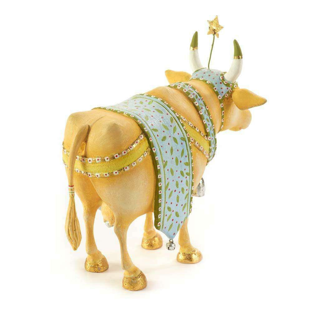 Nativity Manger Cow Figure by Patience Brewster – view 2