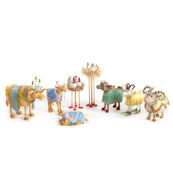 Nativity Manger Ram Figure by Patience Brewster - Quirks!