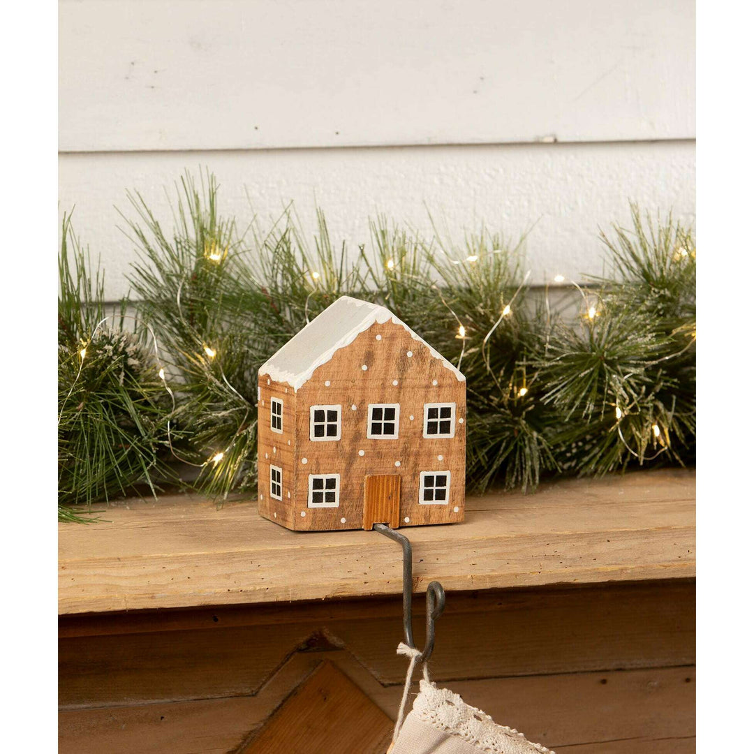 Natural House Stocking Holder by Bethany Lowe Designs, image 2