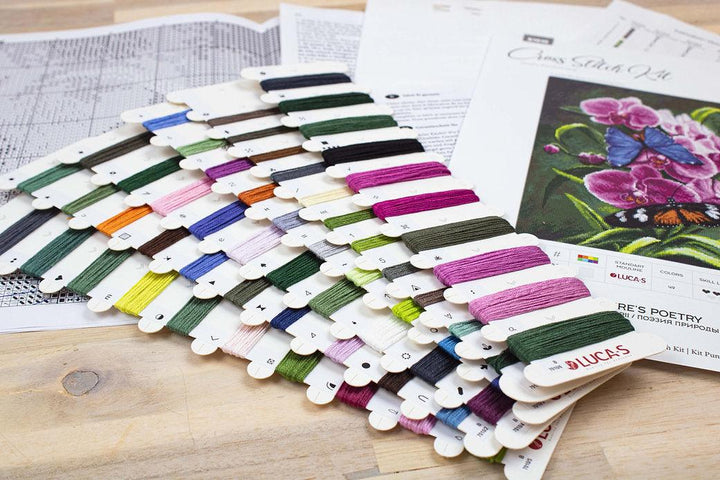 Nature's Poetry B7010L Counted Cross-Stitch Kit