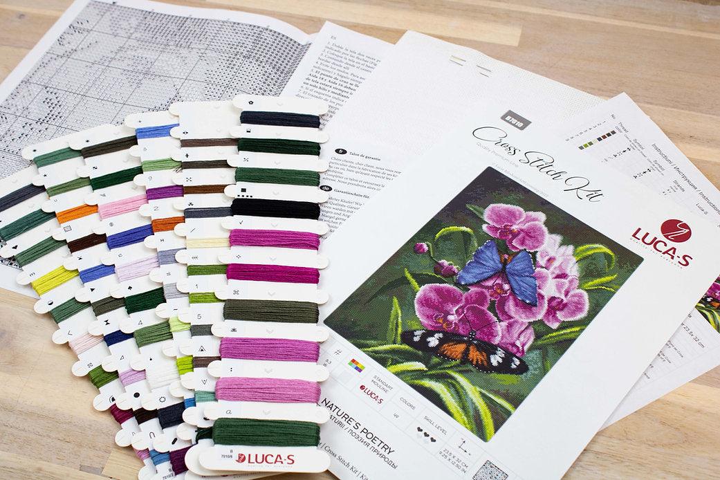 Nature's Poetry B7010L Counted Cross-Stitch Kit