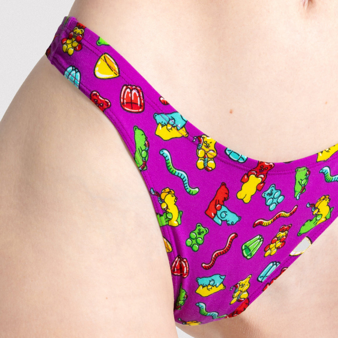 The Naughty Bears | Gummy Bears MicroModal Thong