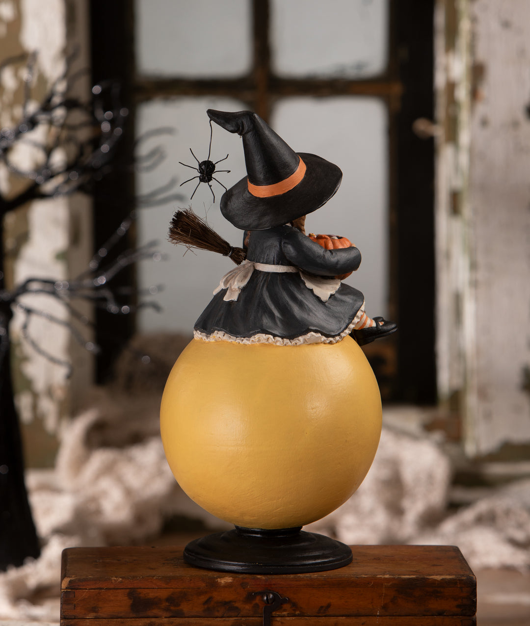 Hattie Witch on Moon by Bethany Lowe Designs, image 2