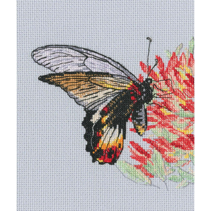 Nectar for butterfly M755 Counted Cross Stitch Kit