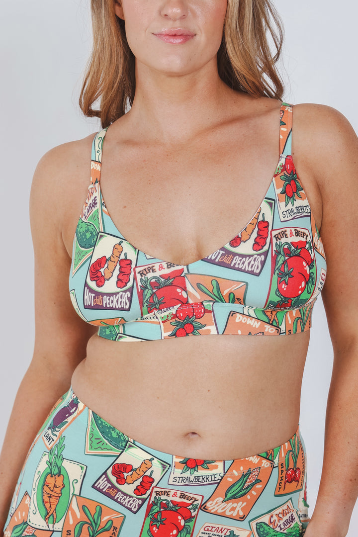 The Need For Seed | Seed Packet Boob Hammock™ Busty Bralette