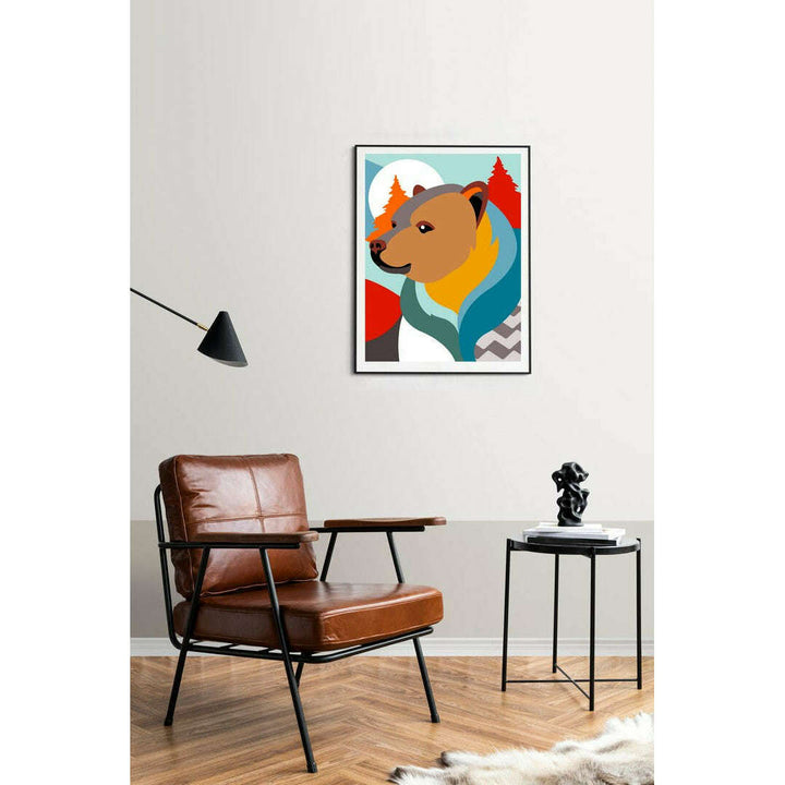 Needlepoint canvas for halfstitch without yarn Bear Art SE926.370 Seg De Paris Printed Tapestry Canvas