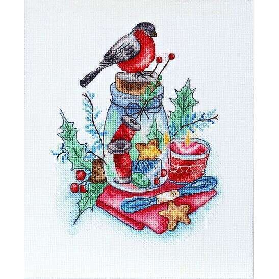 Needlework - Winter Counted cross stitch kit 1266A