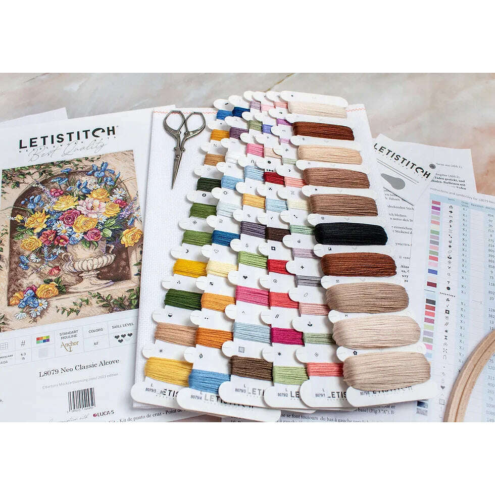 Neo Classic Alcove L8079 Counted Cross Stitch Kit